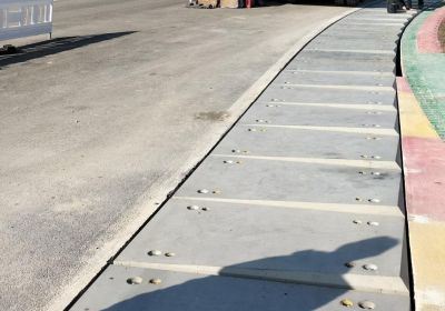 Precast concrete kerbs at Spa-Francorchamps: Larco’s expertise
